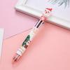 Christmas 6-Color Ballpoint Pen: Cute Holiday Gift for Students, Colorful Journaling & Office Stationery