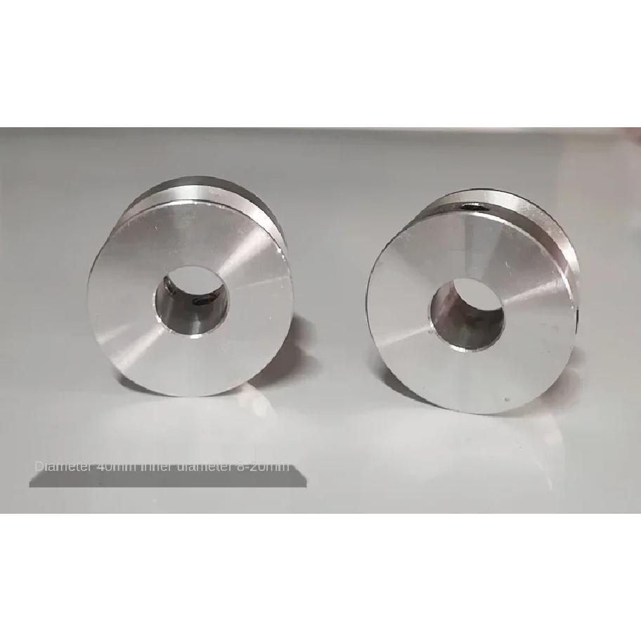 Motor Belt Drive Wheel 40mm 60mm 80mm 100mm V-belt Pulley, Single Groove, A- Type V-belt Pulley