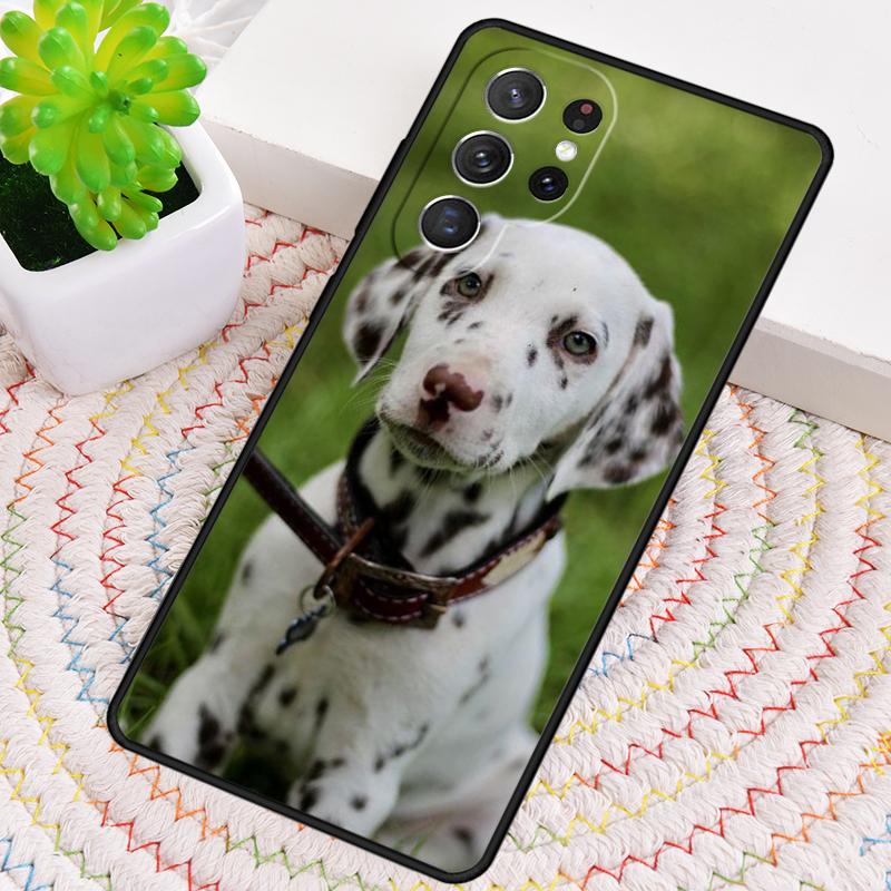 Dalmatian Dog Phone Case for Samsung Galaxy note 10 pro S26 Ultra S23 S24 FE S25 S21 S22 PLUS shockproof Cove