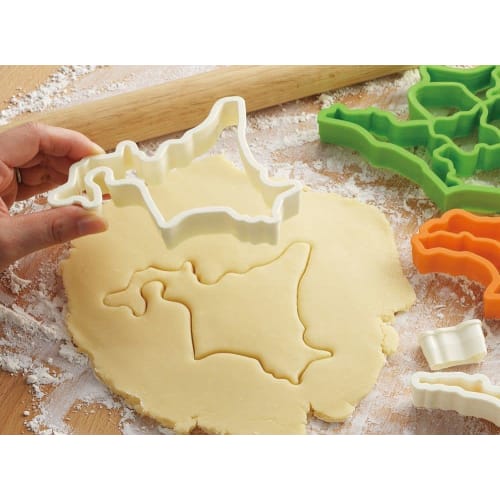 Wahei freiz Akebono Sangyo Cookie Cutting Mold Made in Japan You can make cookies in the shape of each prefecture Hokkaido Tohoku Kanto Koshinetsu Hok