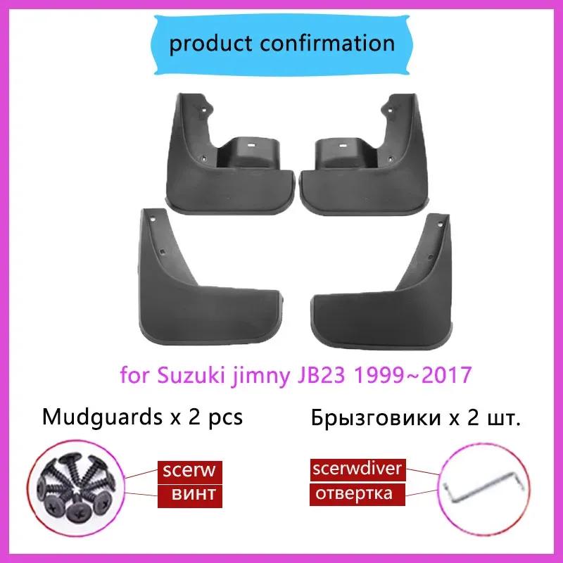 for Suzuki Jimny JB23 1999~2017 2000 2001 2003 2004 2005 2006 Car Fender Mudguard Mud Flaps Guard Splash Flap Auto Accessories
