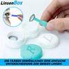 LensBox Contact Lens Container Contact Lens Boxes Soft & Hard Lenses [12 Pieces]