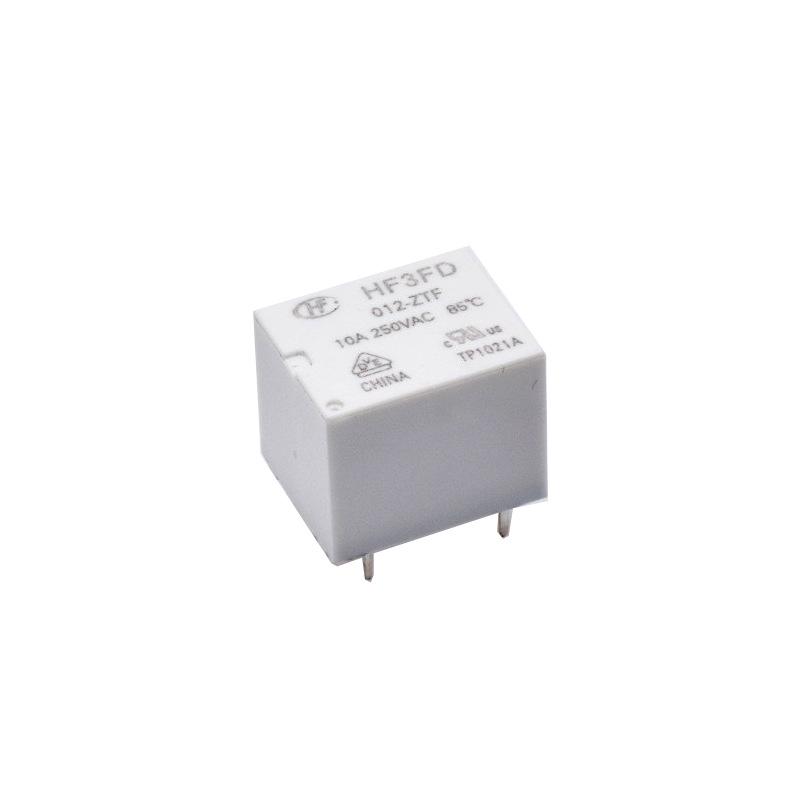 HF3FD-012-ZTF High-Power 5-Pin Relay, 10A 250VAC Normally Open