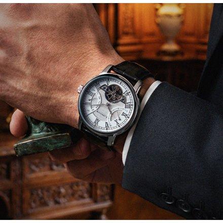 Earnshaw Automatic Retrograde Skeleton ES-8169-04 Wrist Watch