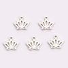 Teamer 5pcs Star of David Triskele Cross Charms for Necklace Bracelet Making Stainless Steel Pendant DIY Jewelry Findings Wicca