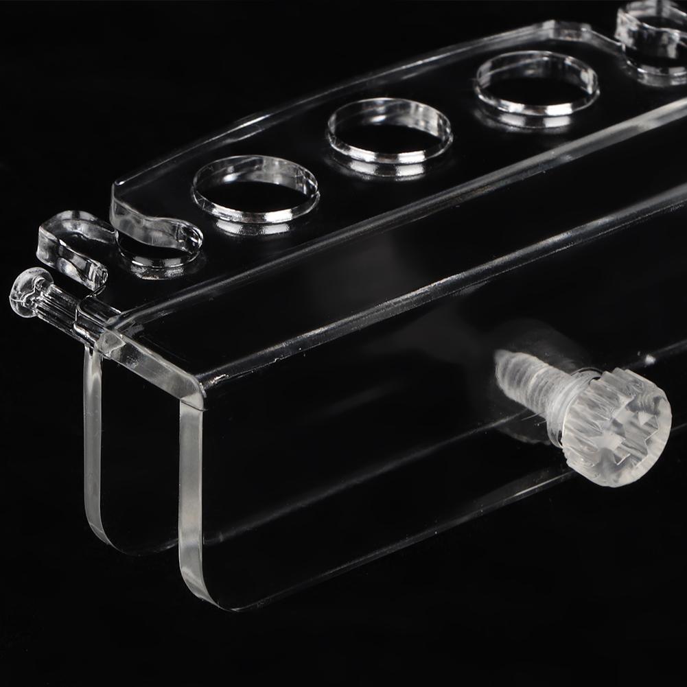 Acrylic Transparent Aquarium Fish Tank Water Plant Maintenance Tools Holder Storage Rack(S)