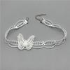 Französisches Süßes Spitze Schmetterling Vielseitiges Schlüsselbein Choker Halskette Für Frauen