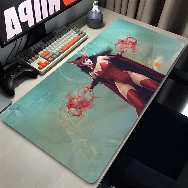 Gamer Gaming Accessories Mouse Pad SScarlet WWitchs Computer Desk Mat NonSlip Laptop Office Mousepad Keyboard Extended Carpet