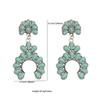 Bridal Necklace and Earrings Set, Crystal Wedding Dress, Banquet Attire, Costume Matching