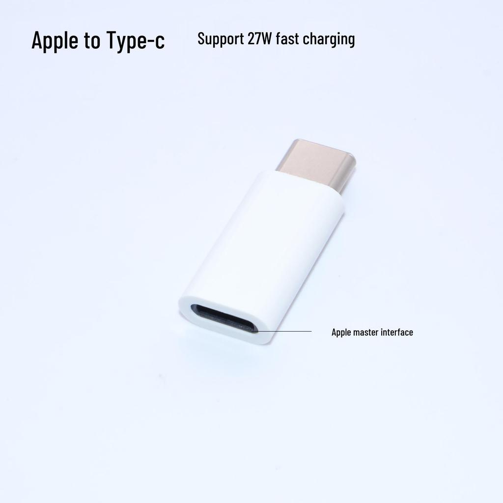 Apple to Type-C/Android Micro OTG Converter Adapter - Charge & Sync Plug for Mobile Phones