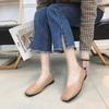 Fashion 2024 Spring and Autumn New Flat Shoes Woman's Shallow Mouth Soft Bottom Beans Shoes Women's Fashion Casual Woman Shoe Wholesale