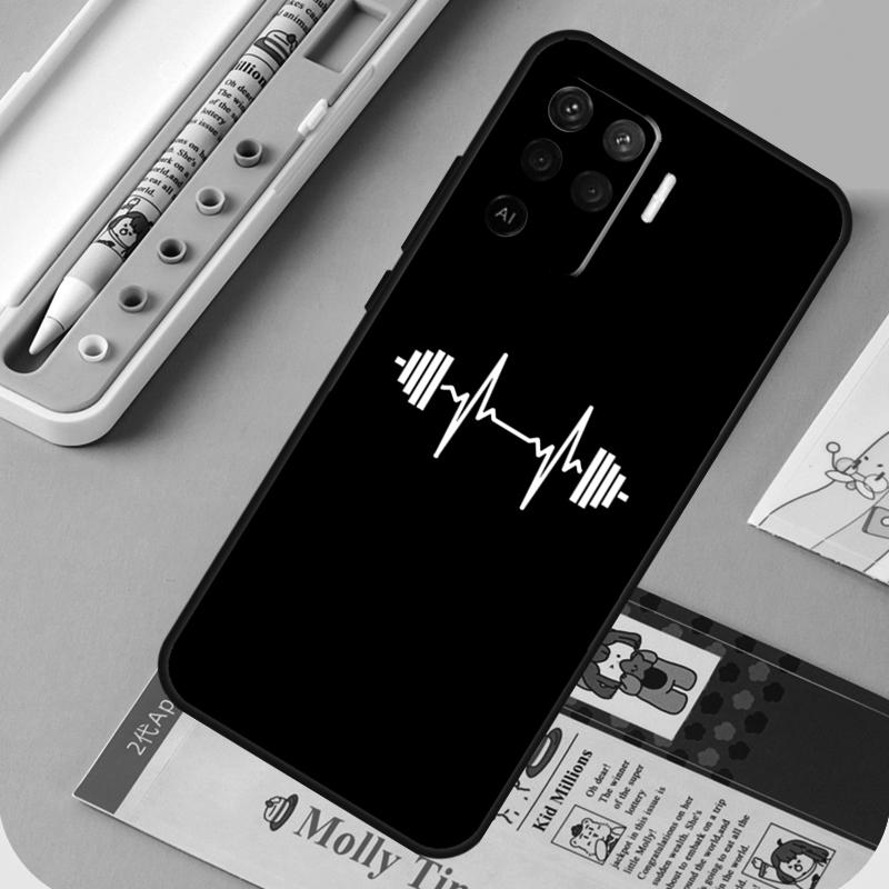 

Чехол для бодибилдинга, тренажерного зала, фитнеса для Oppo A96 A76 A16 A94 A74 A54 A15 A18 A38 A58 A78 A98 A40 A60 A80 A57 A17 A77 A5 Pro OPPO A80 5G
