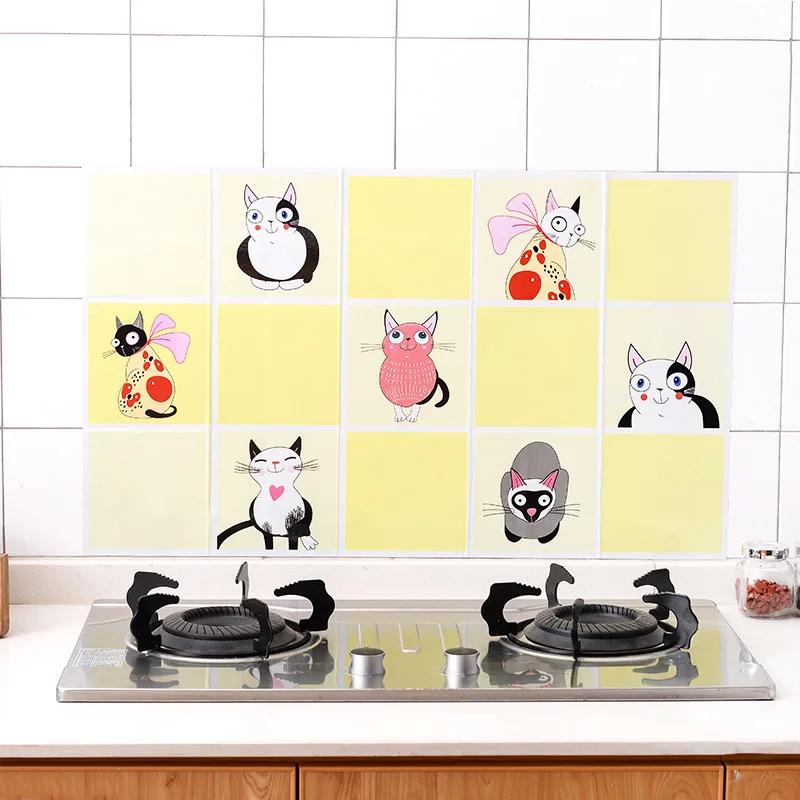 Waterproof Anti-oil Stain Kitchen decoration Wall Sticker Tile Decal