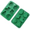 Christmas Chocolate Mold Snowflake Christmas Tree Stars Elk Snowman Shape Silicone Molds Biscuits Candy Soap Mould Baking Tools