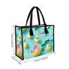  Cute Chick Printed Tote Bag Casual Large Capacity Handbag for Daily Use