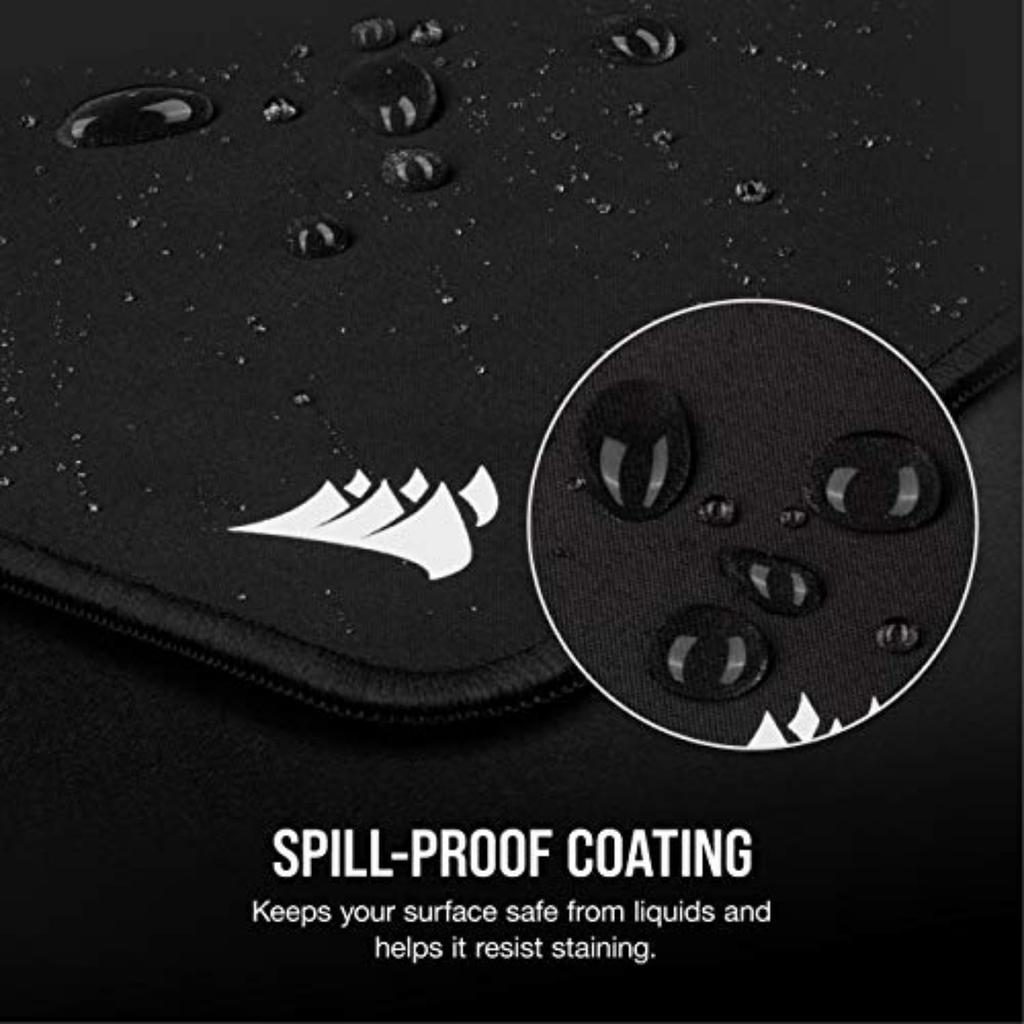 Corsair MM350 PRO Black –Extended XL- Water-Resistant and Dirt-Resistant Gaming Mouse Pad CH-9413770-WW MS471