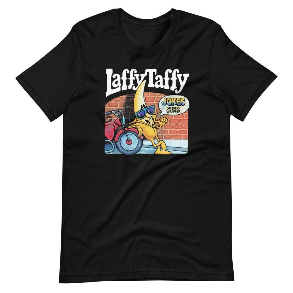 Mens LAFFY TAFFY Candy Vintage 80s Tee Short-Sleeve T-Shirt L