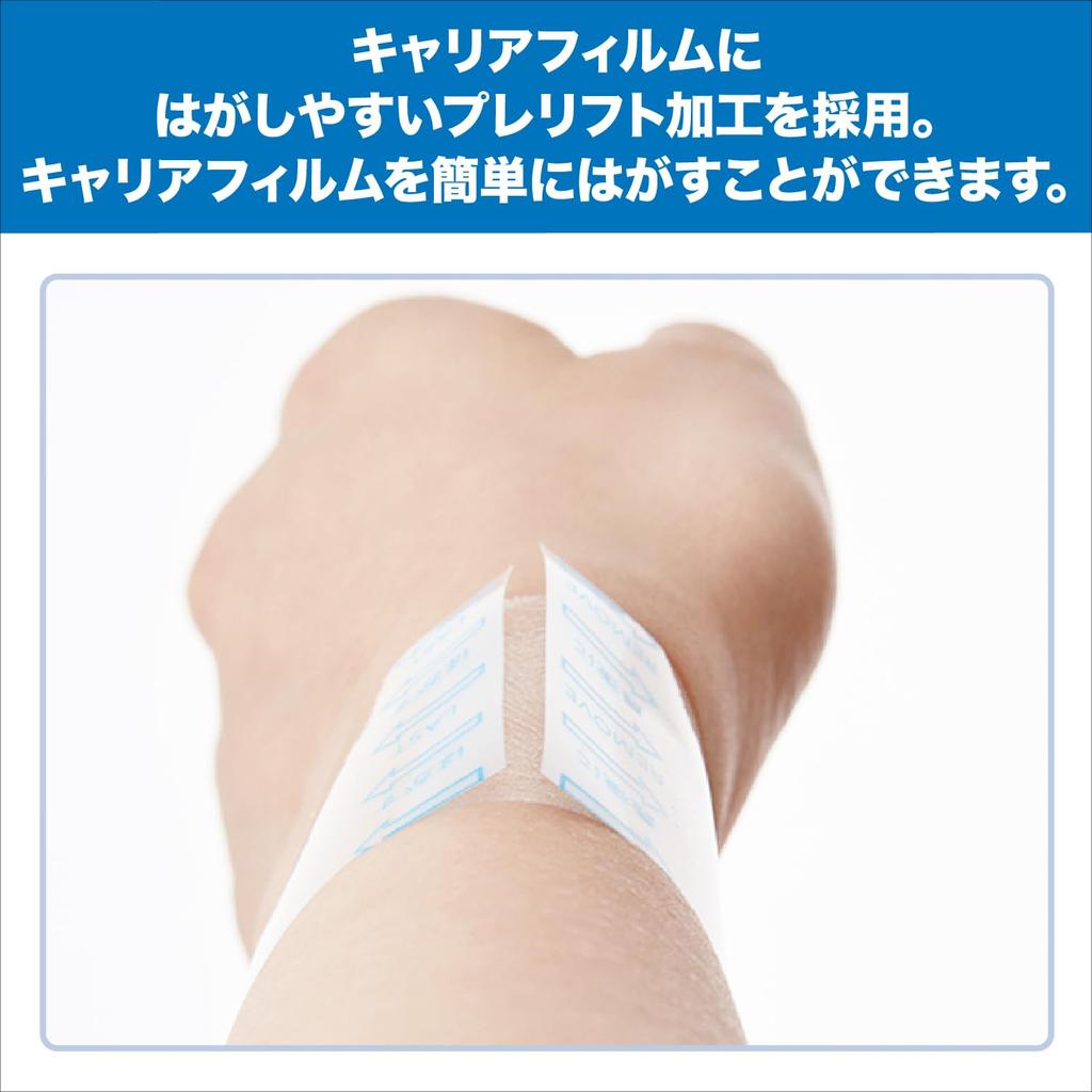 Nichiban Highly Breathable Film Dressing, Catery Plus Roll, 50mm X 10m, 1 Roll