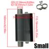 24mm Muffler Silencer S Curved Air Diesel Parking Heater Exhaust Pipe Aluminum Alloy For Webasto Eberspacher Car Truck VAN RV