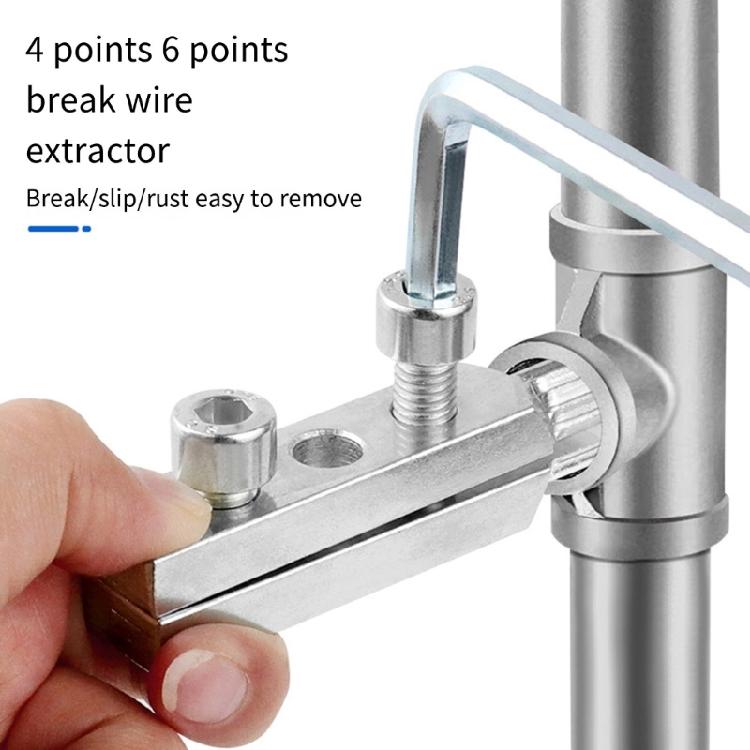 Multipurpose Tap Reverse Faucet Wire Valves Extractor Convenient for 20MM/25MM Pipe In Challenging Repair Situations