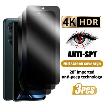 3 sztuki Szkło hartowane Prywatność Anty-szpiegowskie Dla Redmi Note 14 A5 14C 13C13 12S 12 12C 11S 11 10C 10A 10 9 9S 8 10S 9A 9T 10T Poco C55 M5 X5 X3 M3 F5 NFC Pro