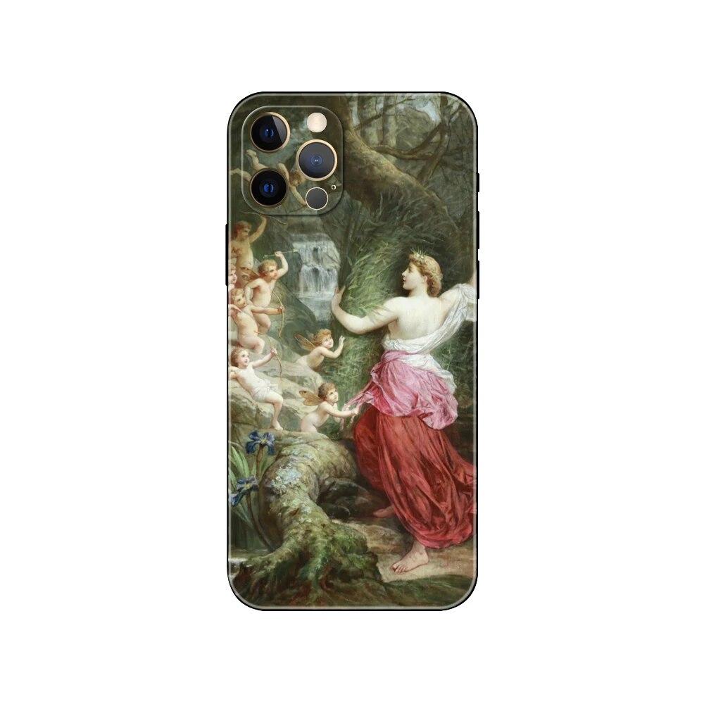 Art Pouzdro na telefon pro iPhone Samsung Galaxy Redmi Xiaomi Oppo OnePlus Note SA 7 8 9 10 11 12 13 14 20 21 22 23 53 54 Pro Max Plus Ultra TPU Soft