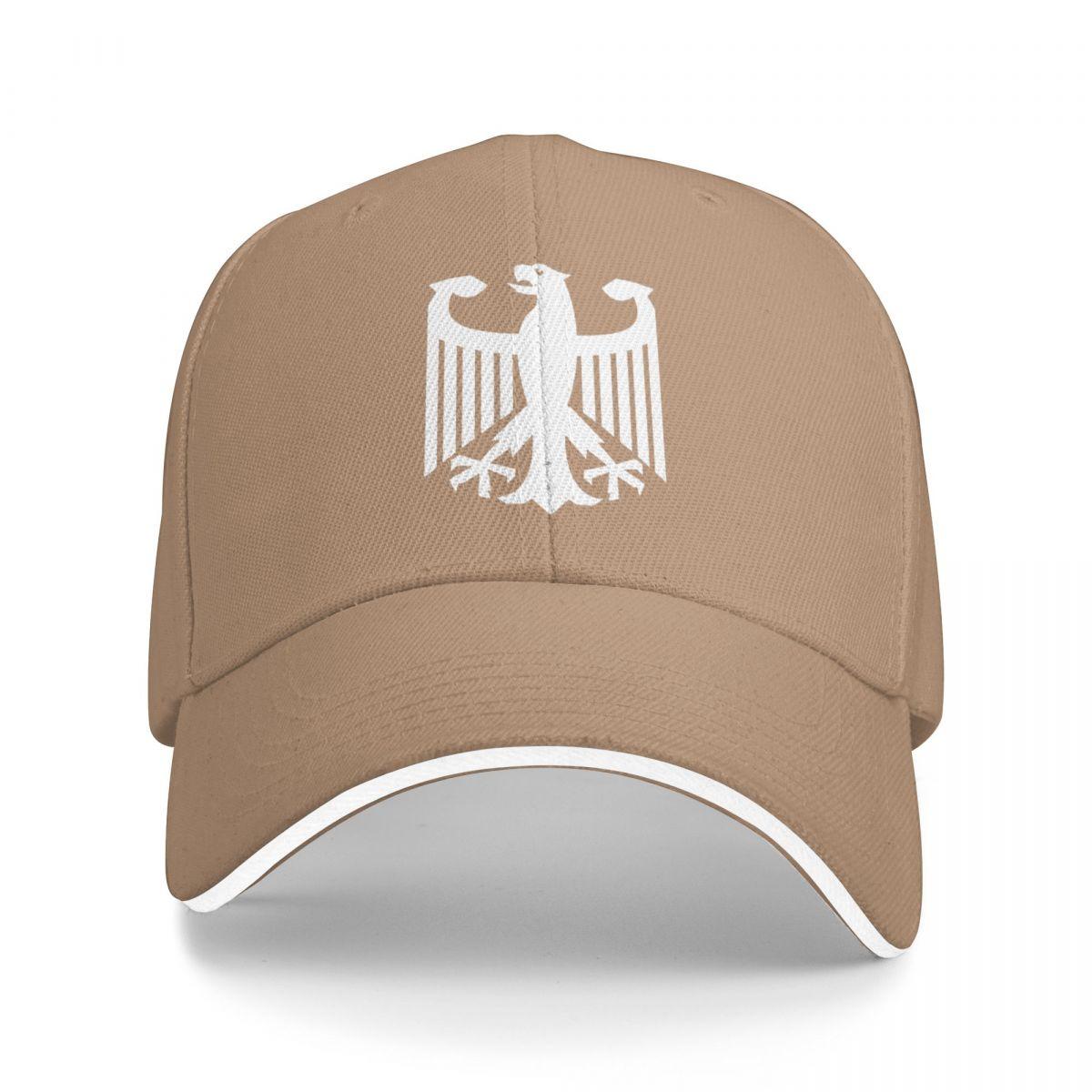 

Coat Of Arms Of Germany Baseball Caps Snapback Baseball Hats Breathable Casual Casquette Outdoor Unisex One Size