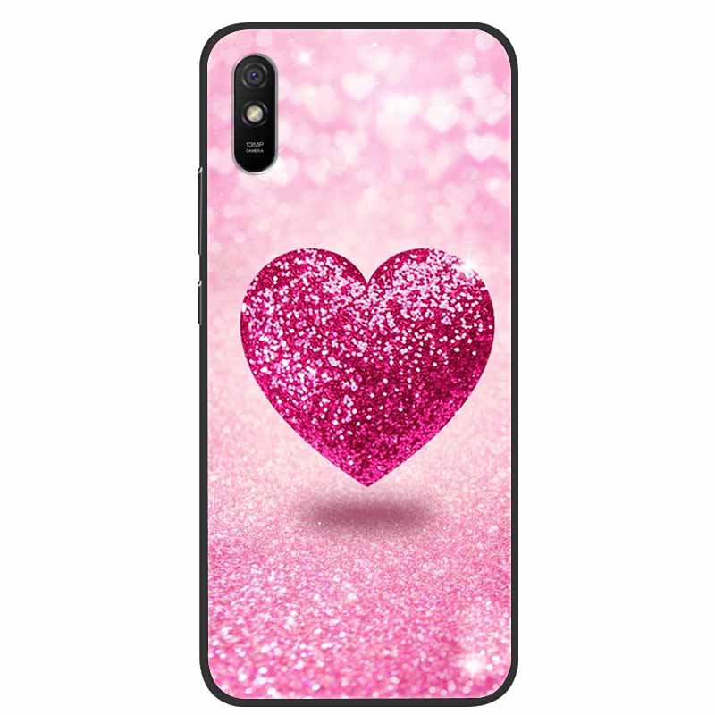 For Xiaomi Redmi 9A Case Redmi 9AT Shockproof Soft Silicone TPU Back Cover For Redmi 9i 9A Sport Phone Cases 9AT Cute Cartoon