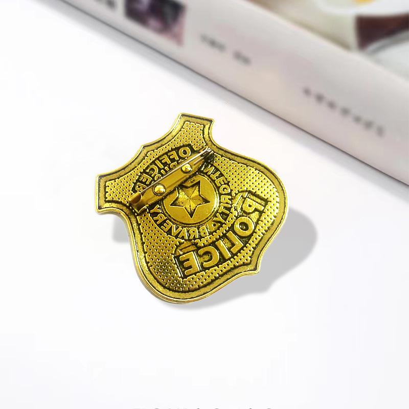 Zootopia Rabbit Judy Police Costume Brooch Badge