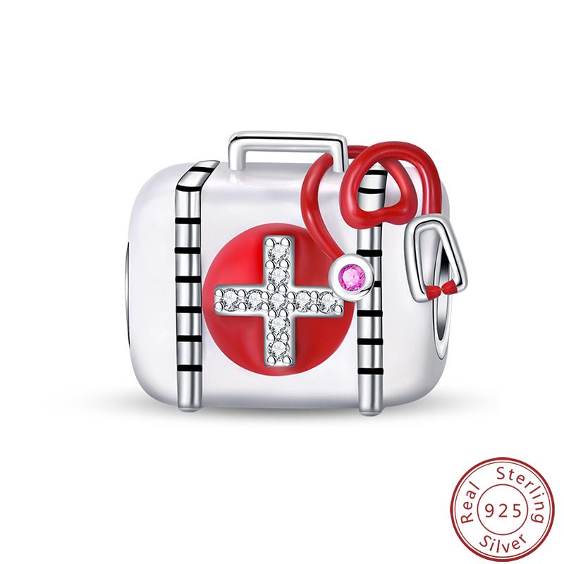 Professional Series Copper Doctor Teacher Painter Musician Charms Beads 3Mm Diy Fine Jewelry Making