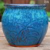 Large Handmade Coarse Ceramic Pot for Succulents and Greenery
