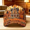 D Hot Sale Halloween Garden Morning Wear Baseball Cap Digital Printing Festival Celebration Pumpkin Cap