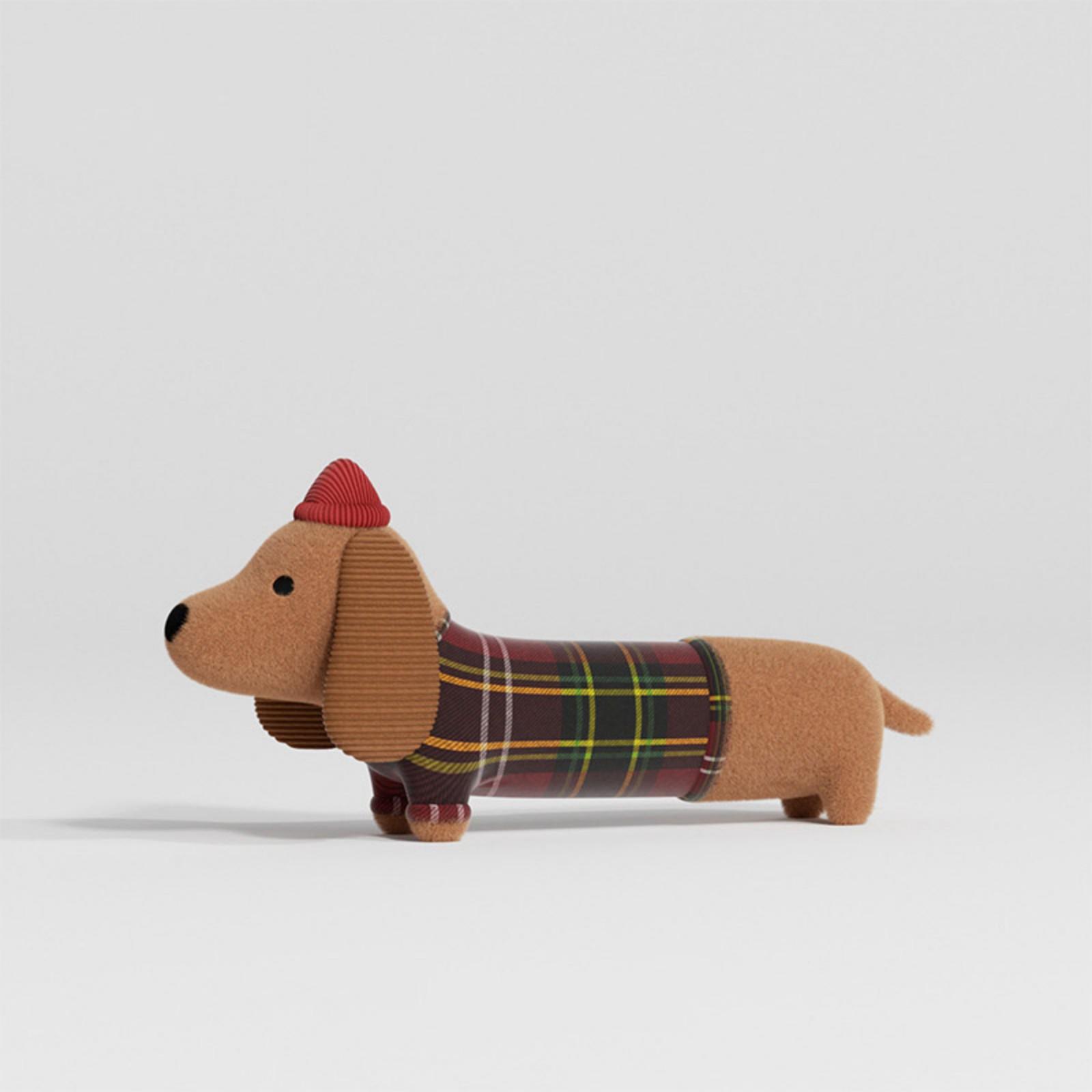 

Dachshund Plush Toy For . Pet Dog. Sound Toy. Creative And For Chewing. one size