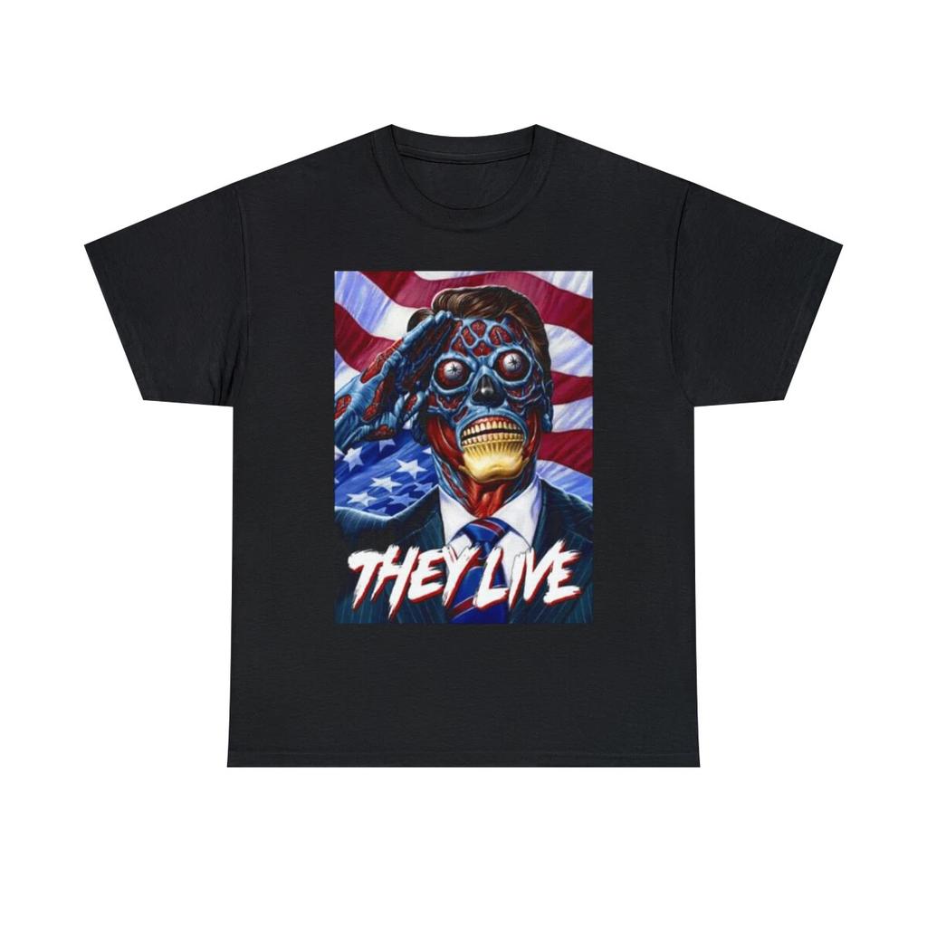 They Live Pledge of Allegiance Short Sleeve Tee