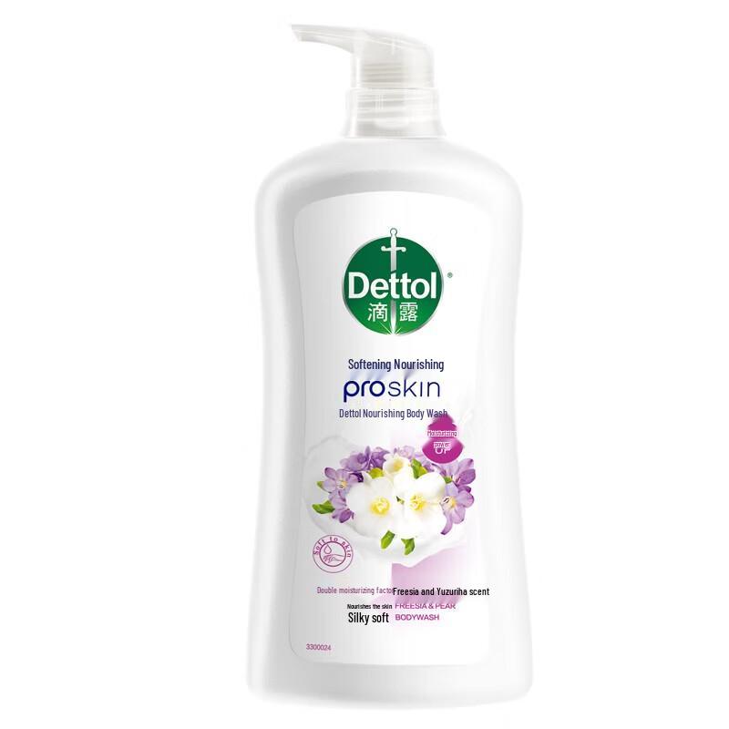 

Dettol Soft Skin Freesia & Pear Moisturizing Body Wash