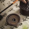 Retro Incense Burner Ceramics Aromatherapy Holder Desktop Ornament Incense Censer  Camping Garden