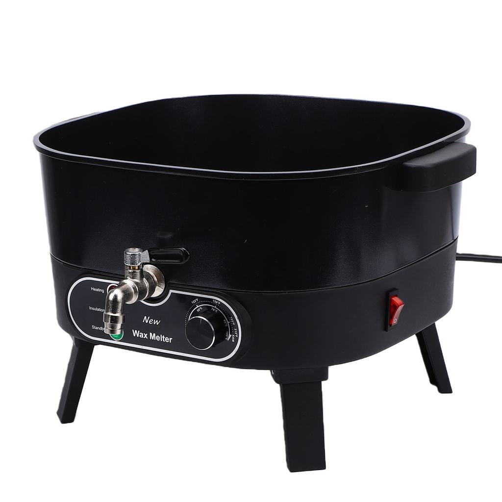 6L Electric Anti Stick Wax Melter with Temperature Control DIY Candle Making Supplies for Homemade US Plug 110V