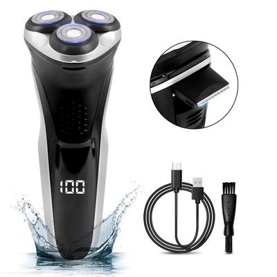 Afeitadora Eléctrica con Recortador PopUp para Hombre Negra Recargable