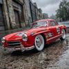 1:24 Mercedes Benz 300Sl Flügeltür W198 Nr.35 Klassisches Rennauto Legierung Metall Druckguss Modellauto Heimdekoration & Schreibtisch-Display