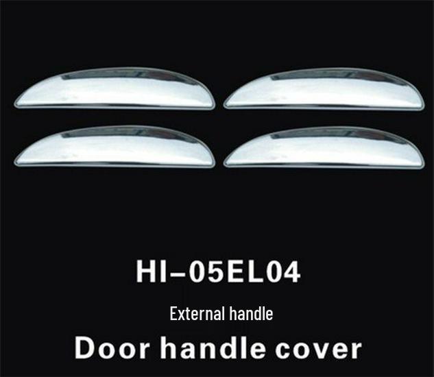 Outai Door Handle Cover Sequin for 2004-2012 Elantra - New & Old Models