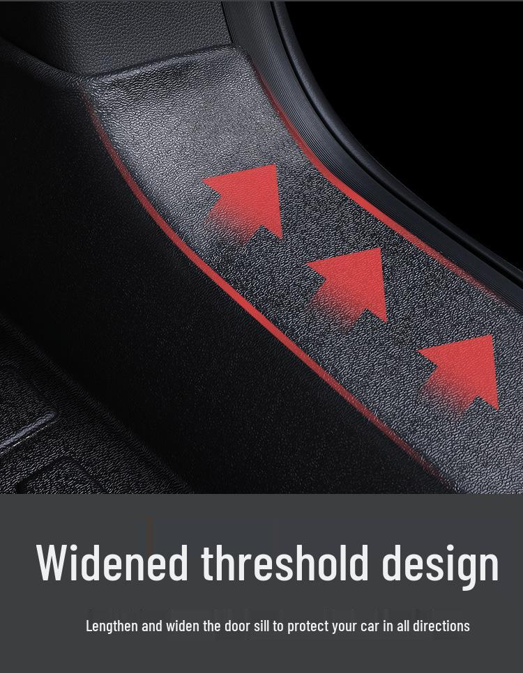 Non-Slip, Waterproof TPE Floor Mats & Door Sill Set for BYD Tang/DMi/EV/LDM-P