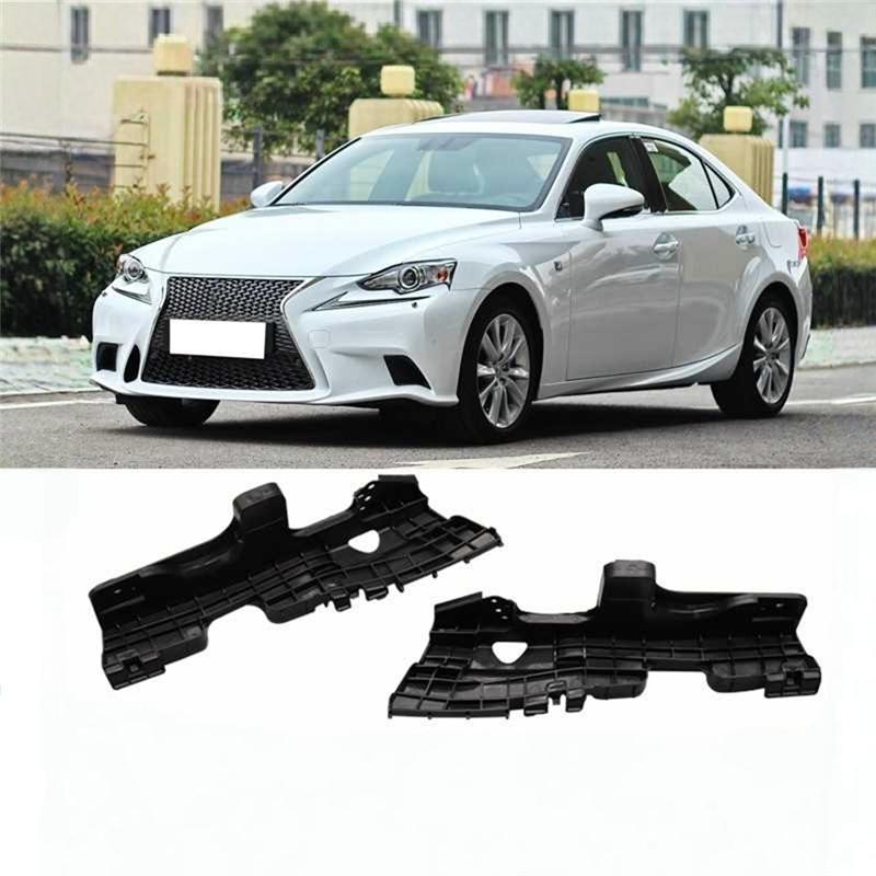 1 Pair Car Headlight Bracket Bumper Cover Bracket 52116-53070 52115-53070 For Lexus IS350 IS250 2011-2015