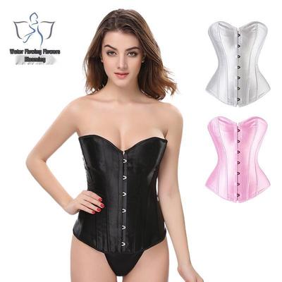 European and American Minimalist Tummy Control Adjustable Women's Shaping Corset Set