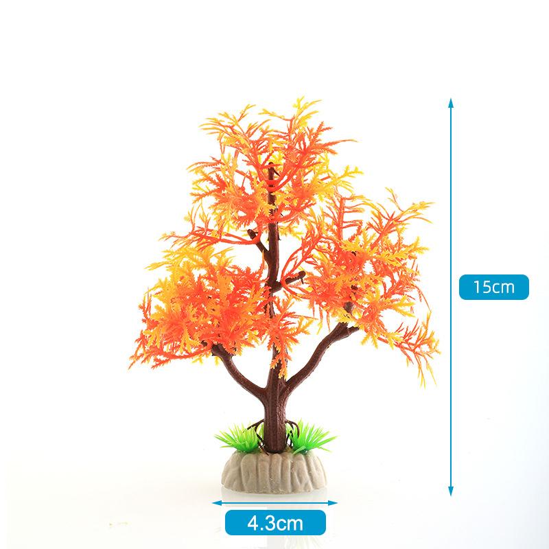 

Имитация ландшафтных украшений для аквариума, искусственные аквариумные декорации, растения, водные растения, аксессуары для украшения травы as the picture