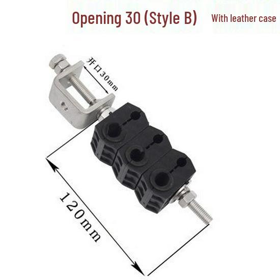 C304 Tiger Claw U-Shaped Stainless Steel Pipe Clamp