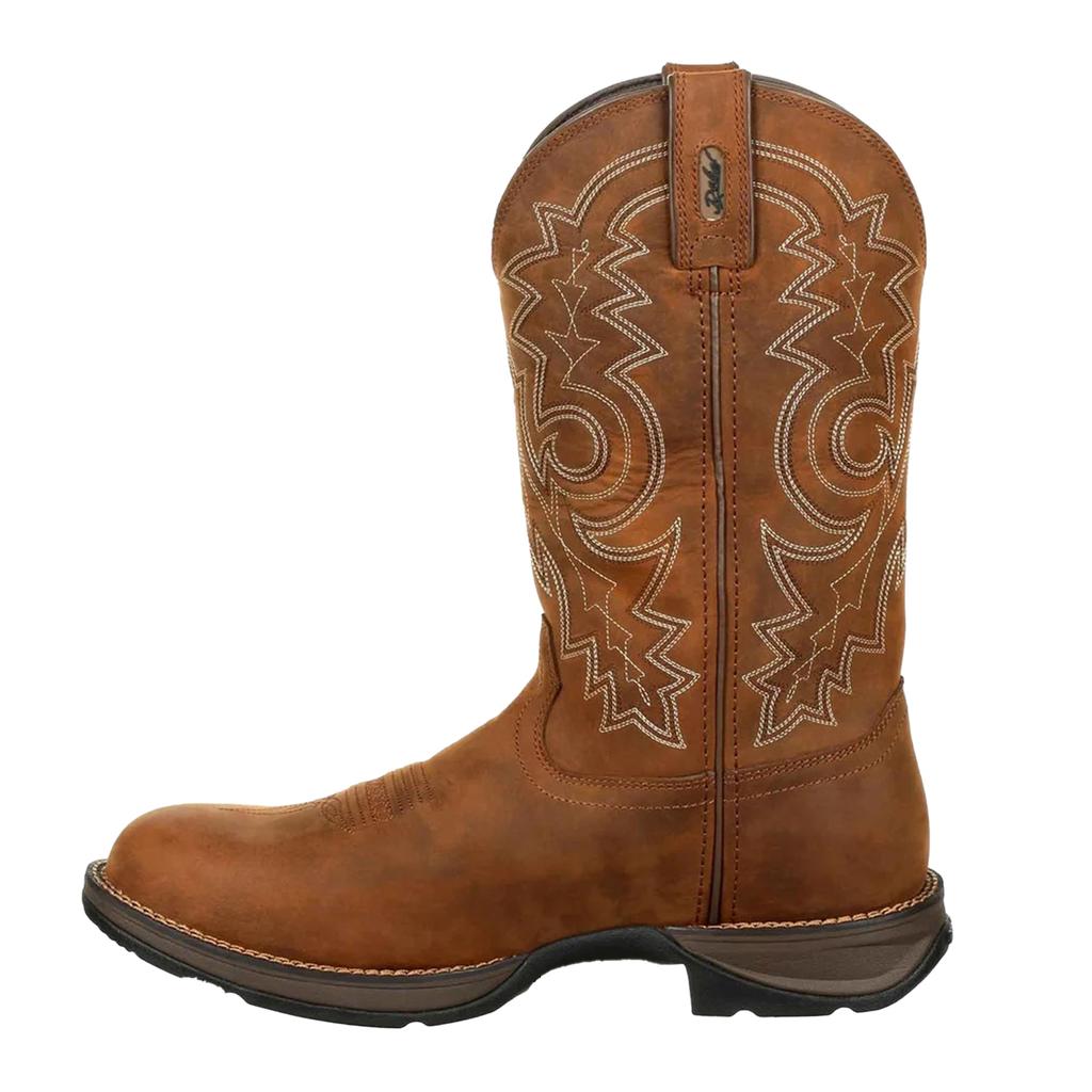 Durango Mens Rebel Full Grain Leather Cowboy Boots