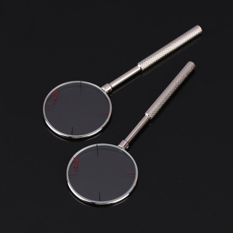 0.25 / 0.50 Lente Cilindrica Ottica Rotonda Strumento per Lenti Ottiche Strumenti Ottici Lente Oftalmica Cilindri Portatili Diottrie