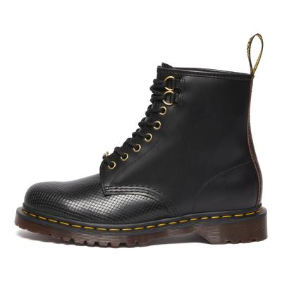 1460 Leather Snake Year Limited Edition Fashionable Versatile Eight-Hole Mid-Calf Boots Unisex Boots Black 41017001