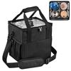 4 Cup Portable Tote Bag Drink Holder Reusable Water Bottle Holder with Handle for Hot & Cold Drinks