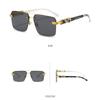 Square Frame Men Sunglasses UV 400 Driving Eyewear Fashion Rimless Sunglasses  Holiday
